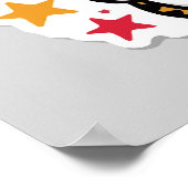 キャティットステッカー – 私の生活、私のルールクール猫 ポスター (角)