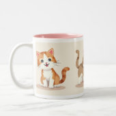 キャティマグ ツートーンマグカップ (左)