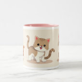 キャティマグ ツートーンマグカップ (中央)