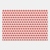 キャディケインクリスマスオーナメントクリスマスホリデーノエル ラッピングペーパーシート (正面3)