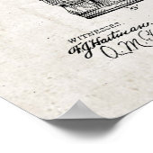 キャディバッグ特許プリントポスター ポスター (角)