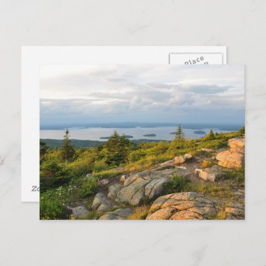 キャディラックマウンテンアカディア国立公園はがき ポストカード (正面/裏面)