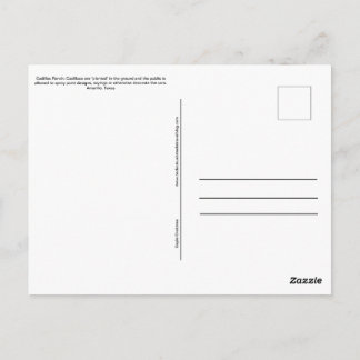 キャディラックランチアマリロテキサス州ポストカード ポストカード