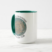 キャディラック山地質マーカーマグカップ マグカップ (正面左)