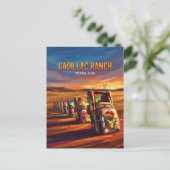 キャディラック・ランチ USA ポストカード (スタンド正面)