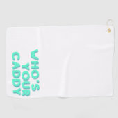 キャディー・ゴルフ・タオルは誰だ？ ゴルフタオル (横)