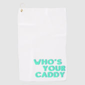 キャディー・ゴルフ・タオルは誰だ？ ゴルフタオル (正面)