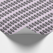 キャデラックのピンクのフラッシュ ラッピングペーパー (角)