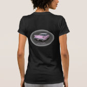 キャデラックのピンクのフラッシュ Tシャツ (裏面)