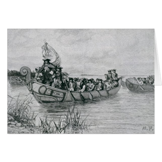 キャデラックの着陸 (正面横)