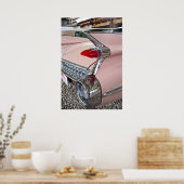 キャデラックセダンデヴィルの後部 ポスター (キッチン)