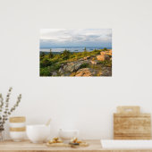 キャデラックマウンテンアカディア国立公園ポスター ポスター (キッチン)