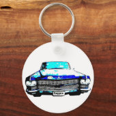 キャデラックラッグカー キーホルダー (正面)