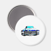 キャデラックラッグカー マグネット (正面/裏面)