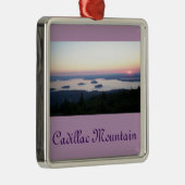 キャデラック山のオーナメントの日の出 メタルオーナメント (右)