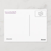 キャデラック山の日の出はがき ポストカード (裏面)