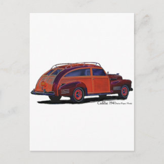 キャデラック駅馬車 ポストカード