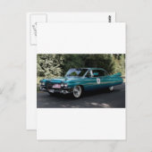 キャデラック62系セダン 	  1959 ポストカード (正面/裏面)