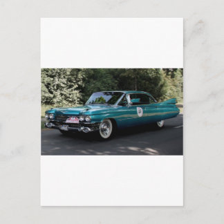キャデラック62系セダン 	  1959 ポストカード