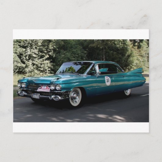 キャデラック62系セダン 	  1959 ポストカード (正面)