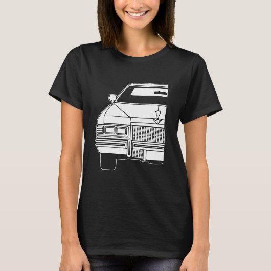 キャデラック クーペ デビル 3 Tシャツ (正面)