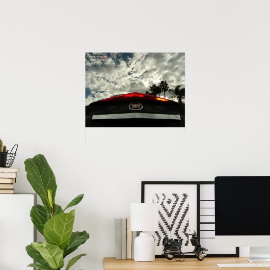 キャデラック・スカイ。 ポスター (ホームオフィス)