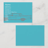 キャデラック-チャビー 名刺 (正面/裏面)