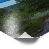 キャデラック・マウンテン・サンセットの写真 フォトプリント            (角)