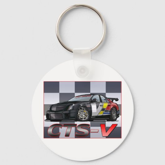 キャデラックCTS_V キーホルダー (正面)