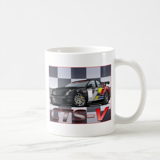 キャデラックCTS_V コーヒーマグカップ (右)