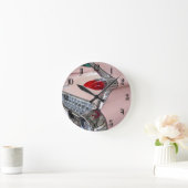 キャデラックSedan de Villeの後部 ラウンド壁時計 (ホーム)