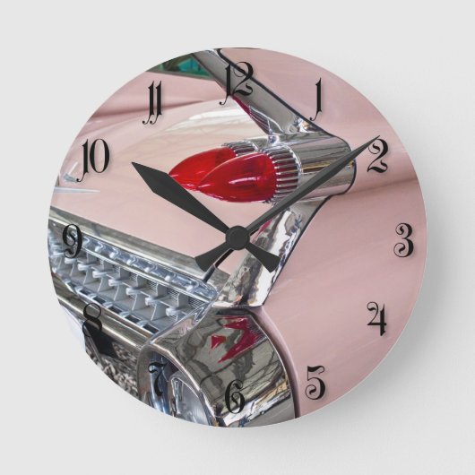 キャデラックSedan de Villeの後部 ラウンド壁時計 (正面)