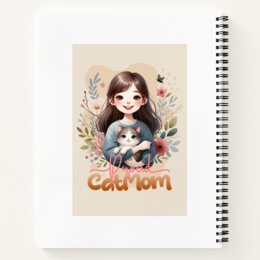 キャトママ ノートブック (裏面)