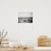 キャトルを持つカウボーイズ写真撮影 ポスター (キッチン)