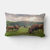 キャトルアットサンセット装飾用クッション ランバークッション (裏面)