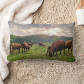 キャトルアットサンセット装飾用クッション ランバークッション (ブランケット)