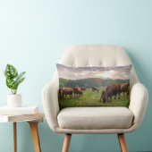 キャトルアットサンセット装飾用クッション ランバークッション (椅子)