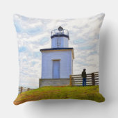 キャトルポイントライトハウスサンファンアイランドピロー クッション (裏面)