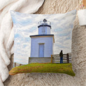 キャトルポイントライトハウスサンファンアイランドピロー クッション (ブランケット)