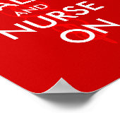 キャドセオ保スのシンボルを持つポスターの穏やかでナース ポスター (角)