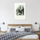 キャドバリーのココア広告 キャンバスプリント (インサイチュ (寝室))