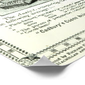 キャドバリーのココア広告 ポスター (角)