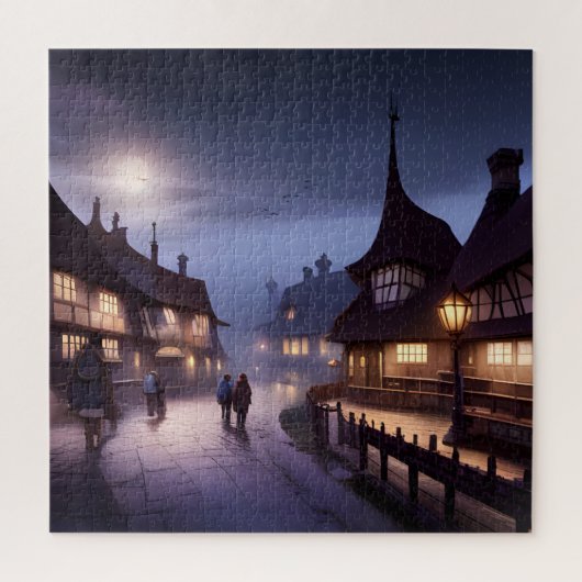 キャナルゾーン夜間 ジグソーパズル (縦)