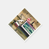 キャナルボーツイギリス スタンダードカクテルナプキン (角)