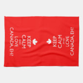 キャナ保ダを愛してるのか? キッチンタオル (横)