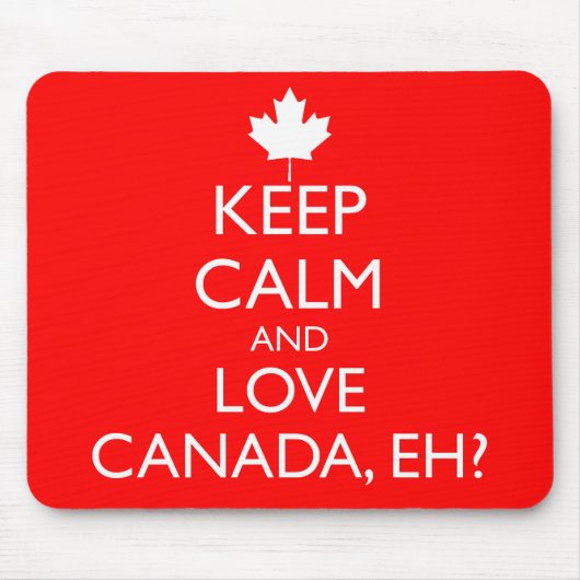 キャナ保ダを愛してるのか? マウスパッド (正面)