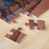 キャニオンのナバホス、1945年メイナード・ディクソン ジグソーパズル (側面)