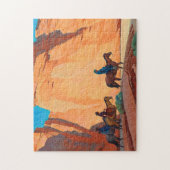 キャニオンのナバホス、1945年メイナード・ディクソン ジグソーパズル (縦)