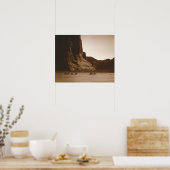 キャニオンのライダー, 1904.ヴィンテージ写真 ポスター (キッチン)