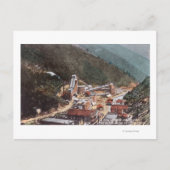 キャニオンを見下ろすヘクラミンの景色 ポストカード (正面)